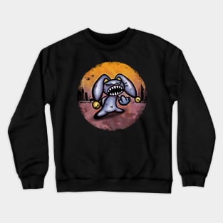 angry giant rabbit Crewneck Sweatshirt